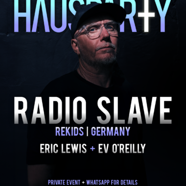 2024-10-19 Radio Slave Poster